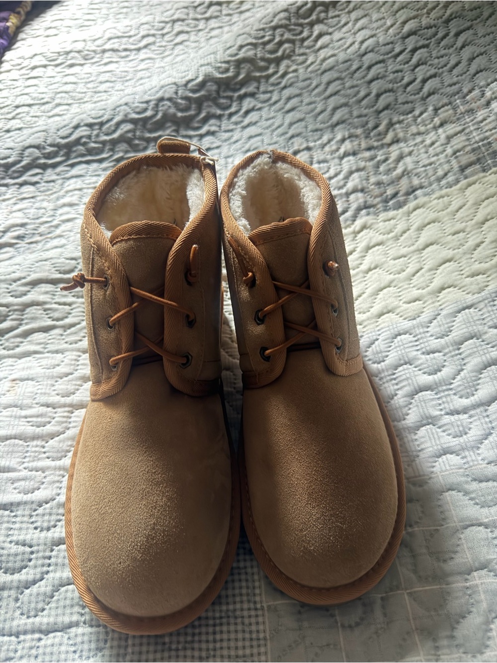 Womems cushionaire Suede Winter Boots with Fleece Lining size 8 brand new